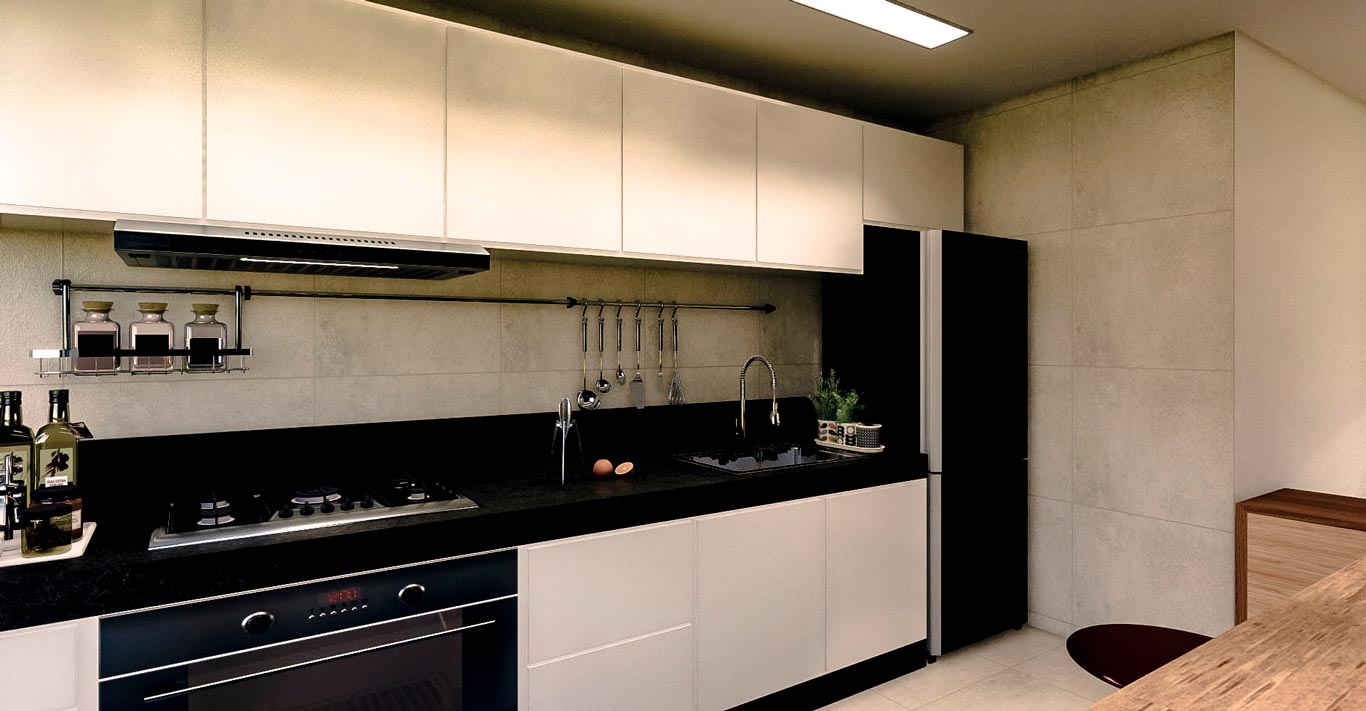 Cozinha integrada